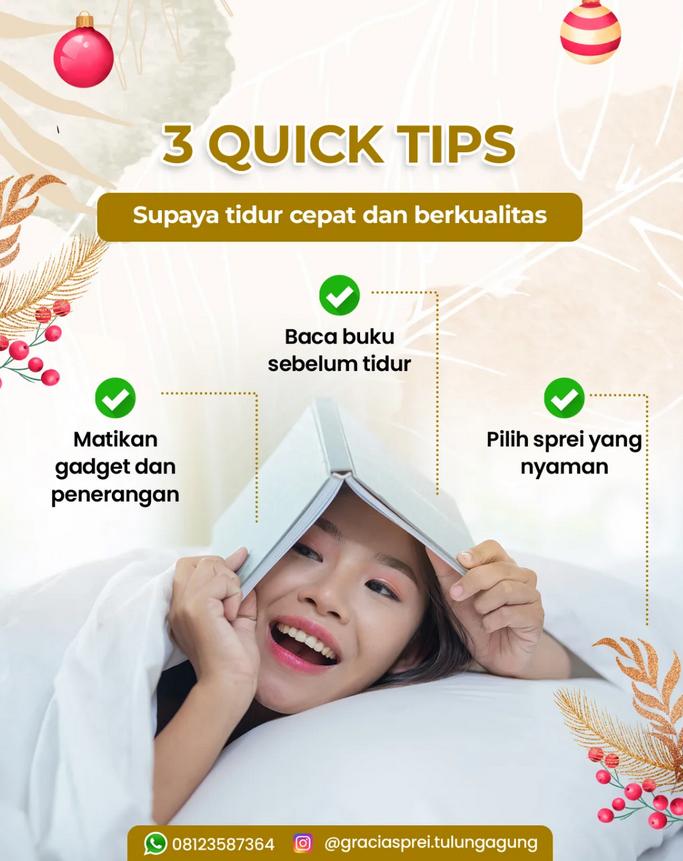 <p>Tidur cepat dan berkualitas itu bisa dilatih as